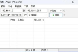 Angry IP Scanner(内网网段探测工具) v3.9.1 中文版