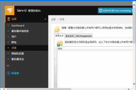 Serv-U FTP Server(FTP服务器软件) v15.4.2.147 中文破解版